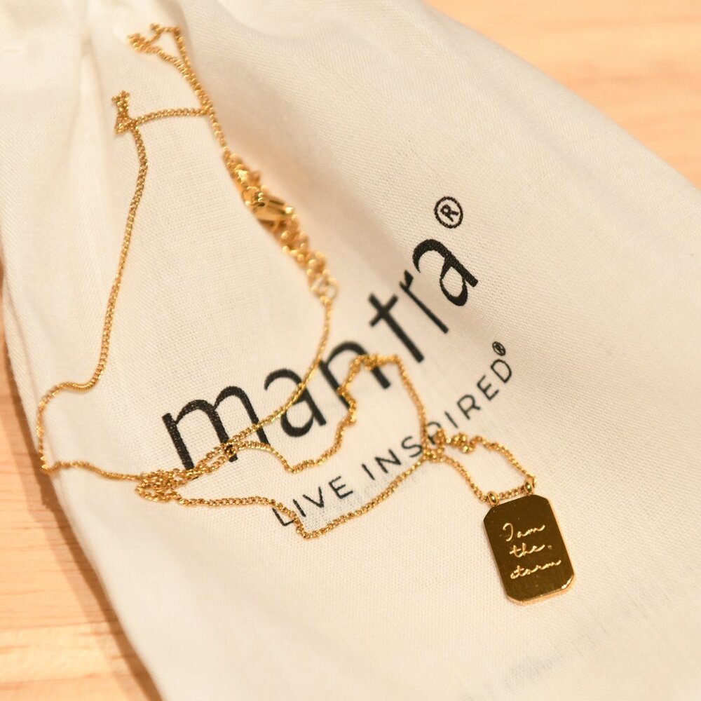 NWOT MantraBand 'I am the Storm' Necklace